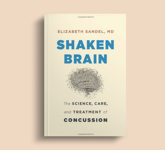 Front cover of "The Shaken Brain" book