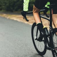 cyclist view from back